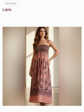Lapis tube dress